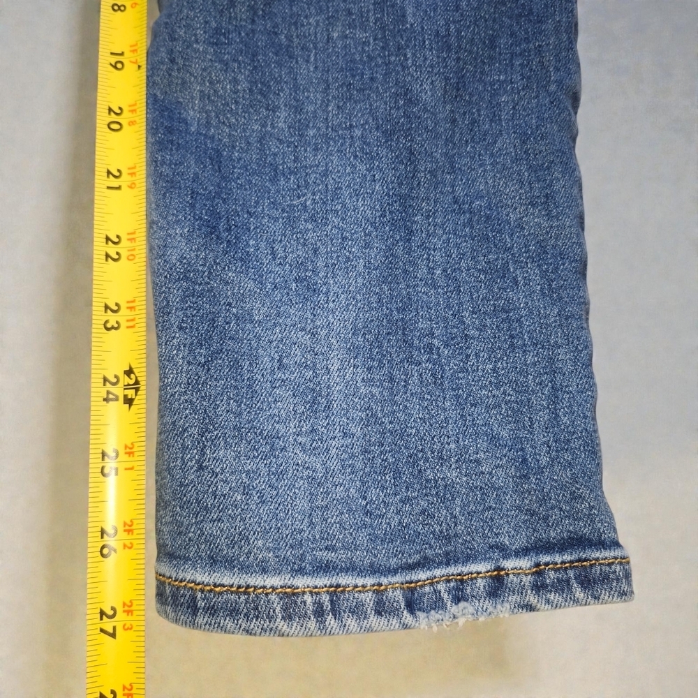 Womens Judy Blue Ankle Straight Jeans - Picture 6 of 6